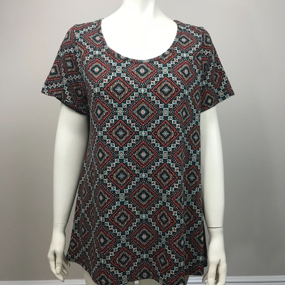 LuLaRoe Tops - LULAROE WOMEN'S SIZE L IRMA TUNIC SHIRT